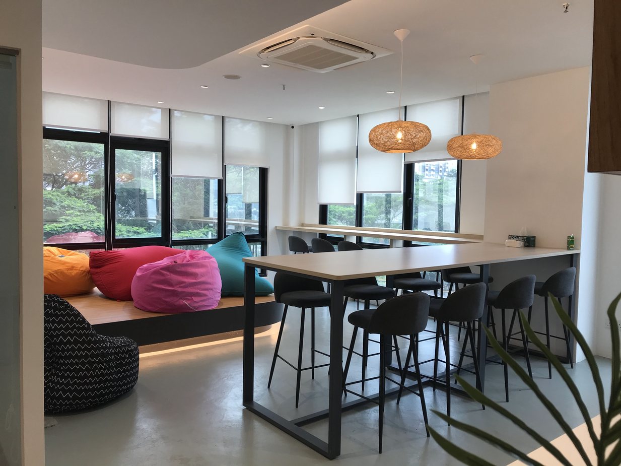 Wangsa 118 office breakout and collaboration area